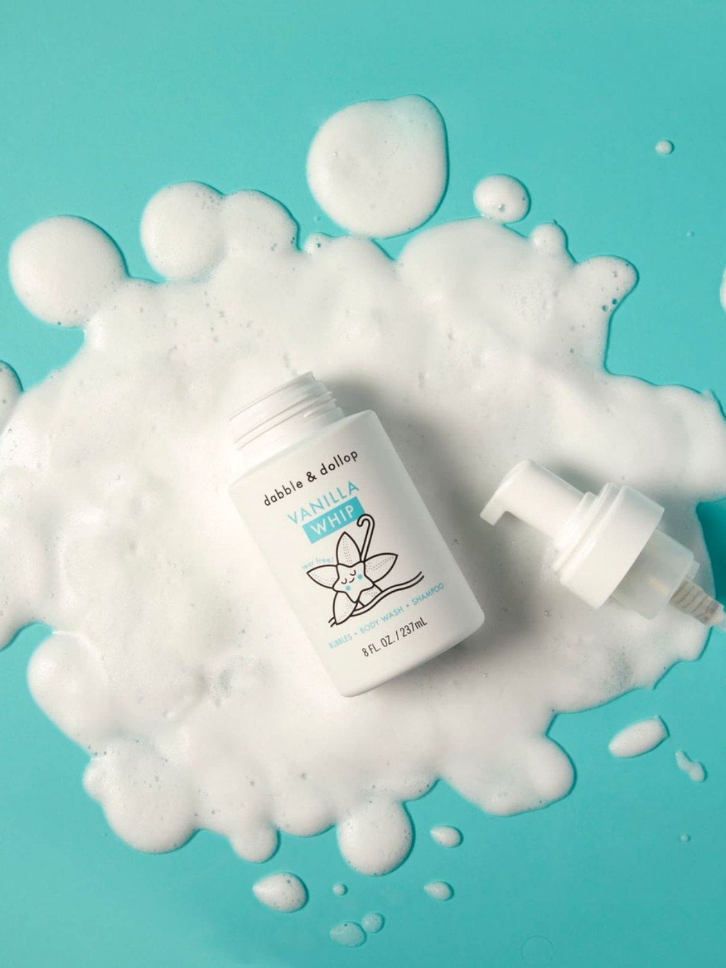 Foaming Shampoo, Bubble Bath & Body Wash - Vanilla