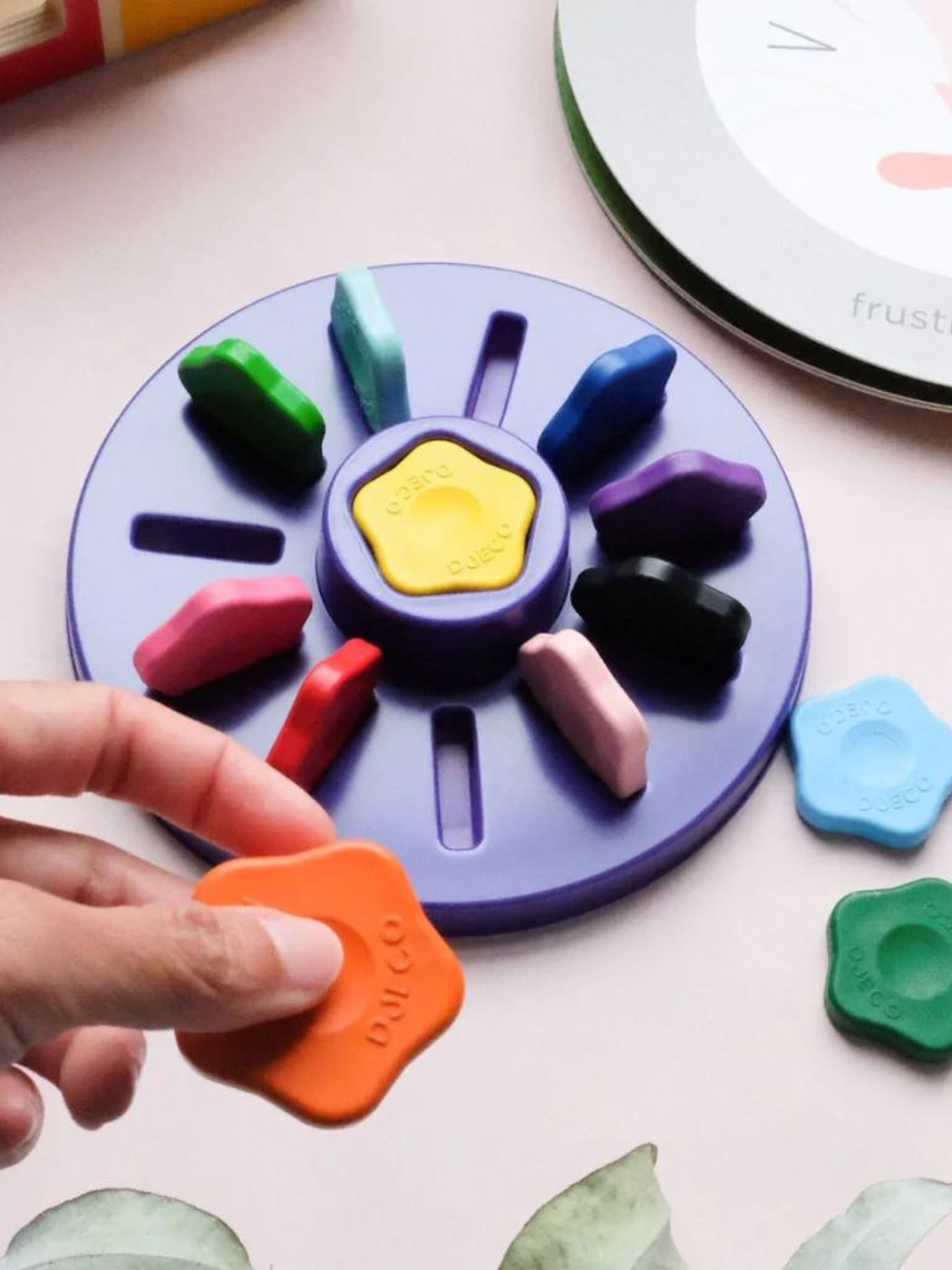 Toddler Flower Crayons 12 Pack