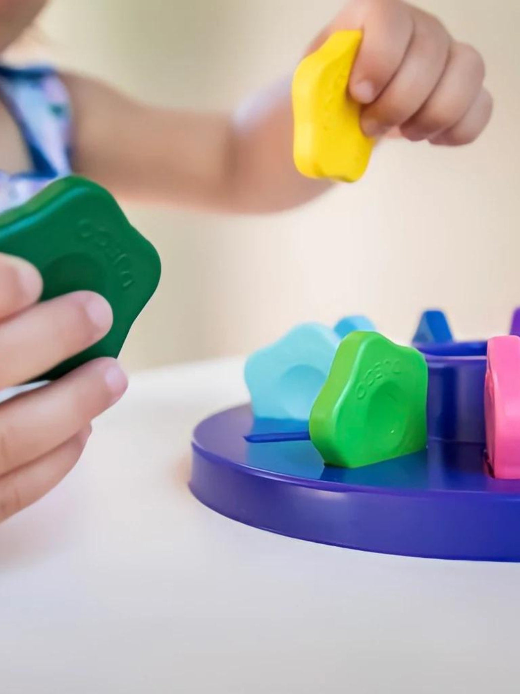 Toddler Flower Crayons 12 Pack