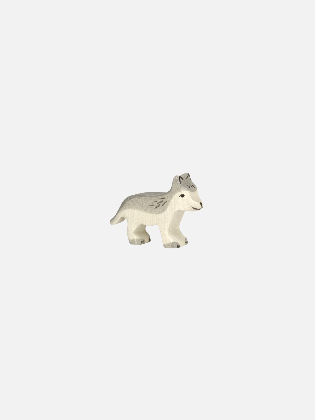 Wooden Wolf Cub