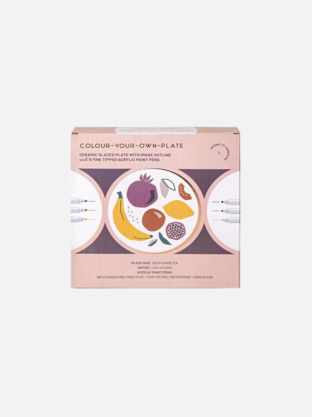 Paint Your Own Plate - Tutti Frutti