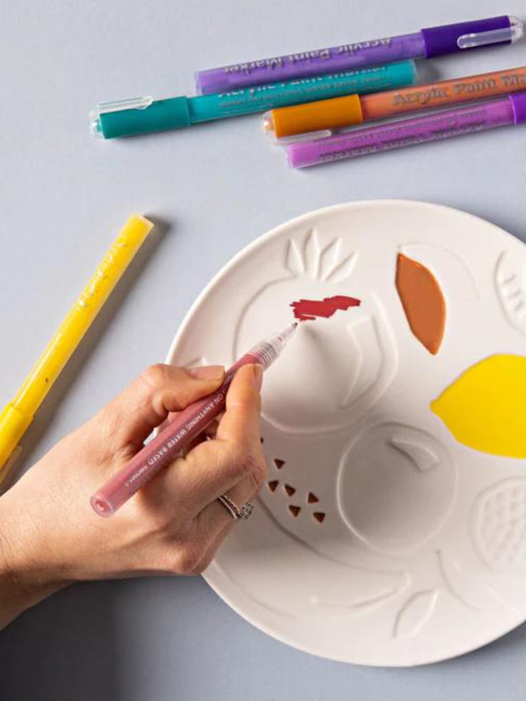 Paint Your Own Plate - Tutti Frutti