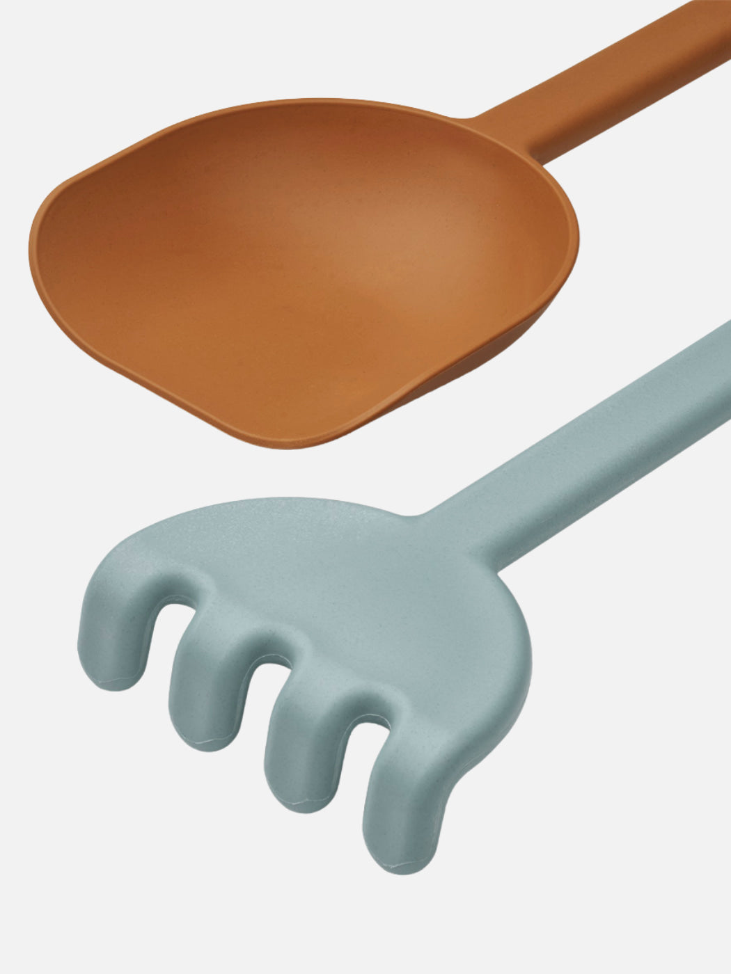 Shovel and Rake - Mustard and Sea Blue