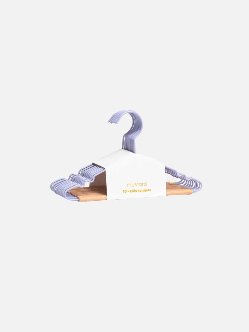 Kids Top Hangers 10 Pack - Lilac