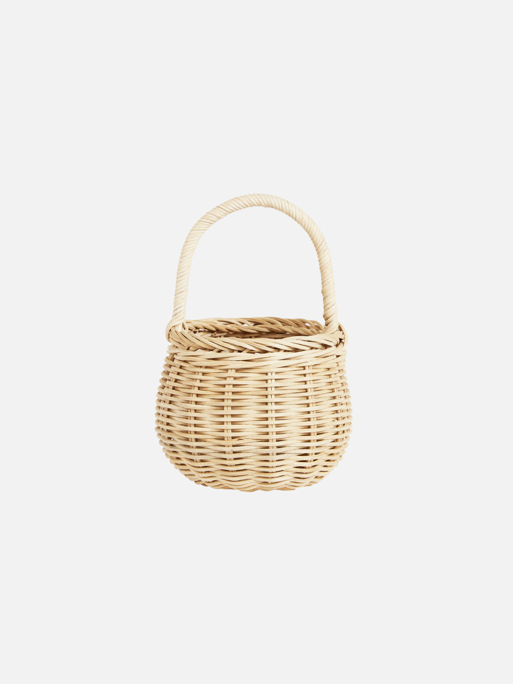 Rattan Berry Basket - Straw
