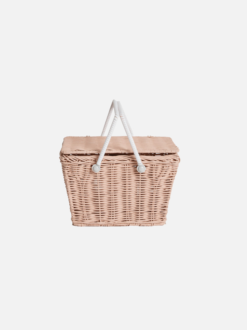 Piki Rattan Basket - Rose