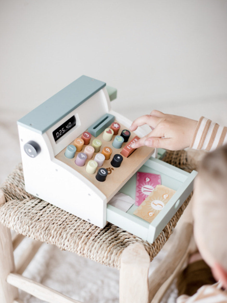 Wooden Cash Register