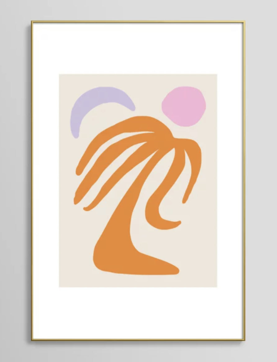 Summer Palm Print by Grace
