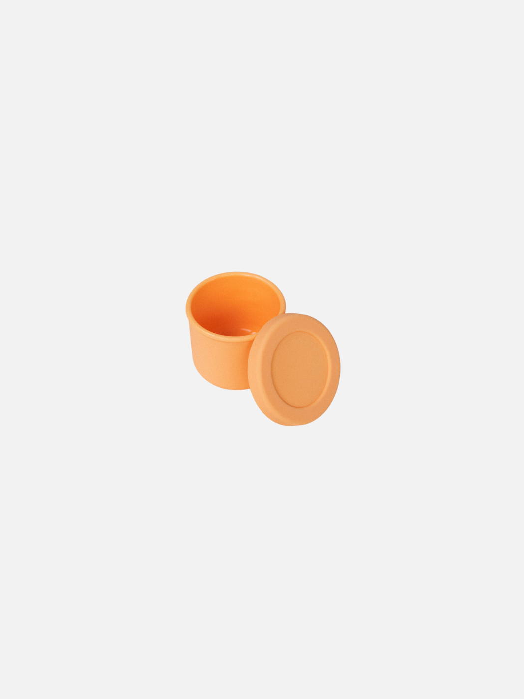 Silicone Snack Pot - Papaya