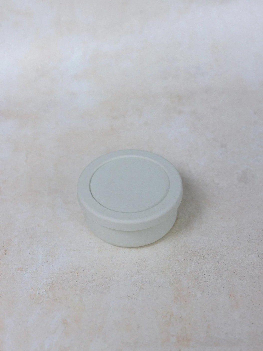 Silicone Round Container Small - Stone