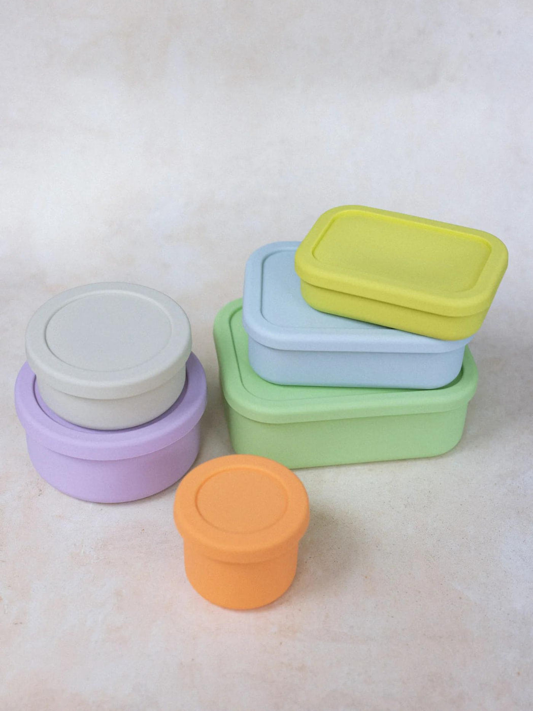 Silicone Snack Box - Citrus