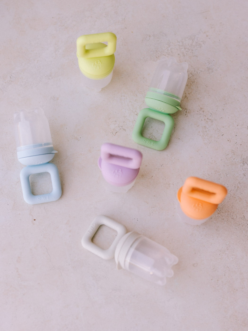 Silicone Teether Feeder - Sea Salt