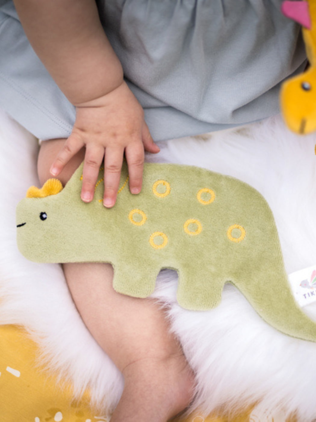 Scrunchy Toy Triceratops