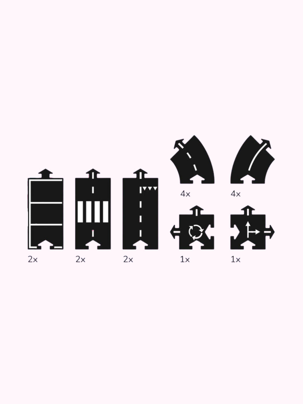WaytoPlay Flexible Road Express Way - 16 pieces