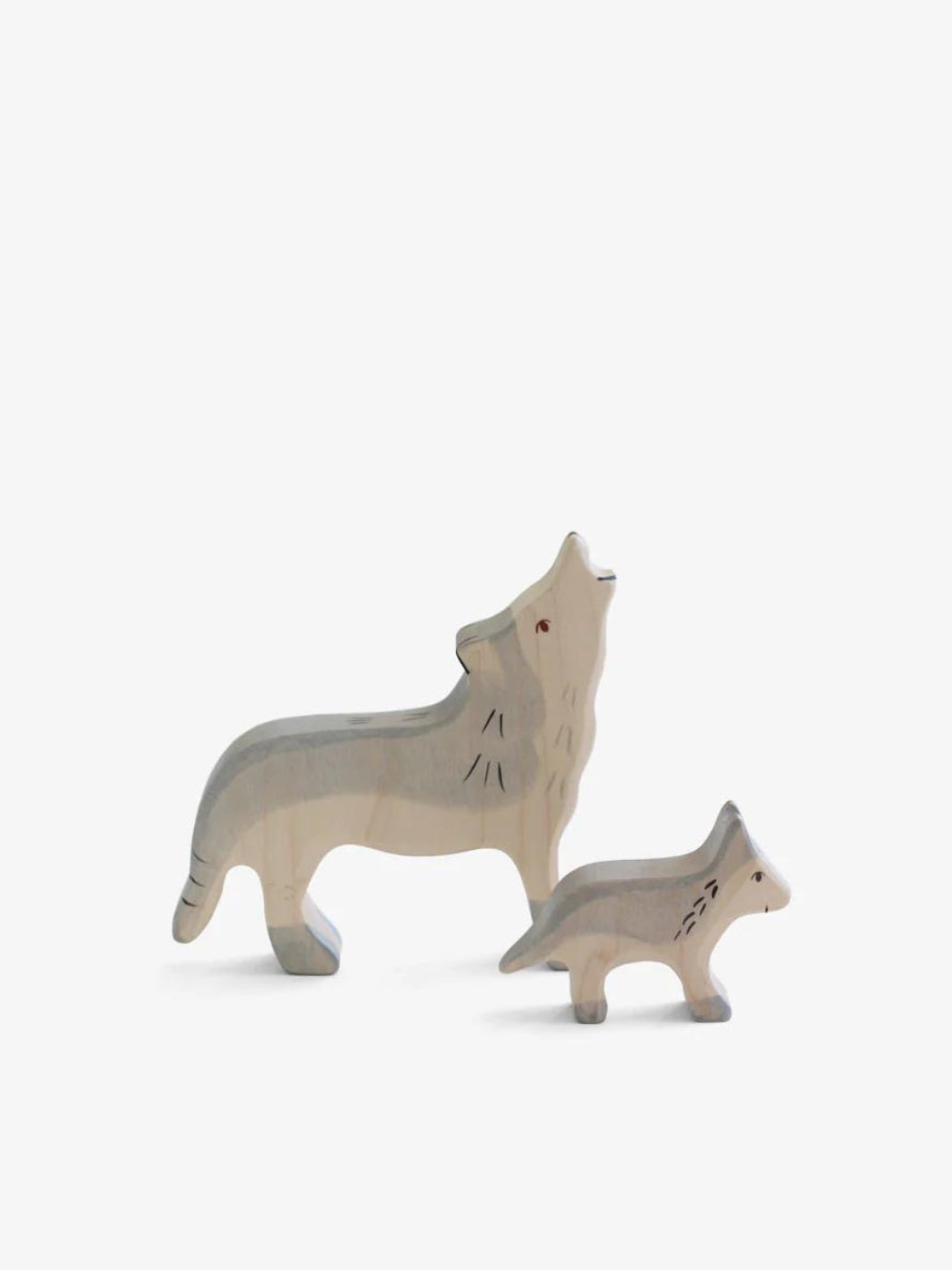 Wooden Wolf Cub