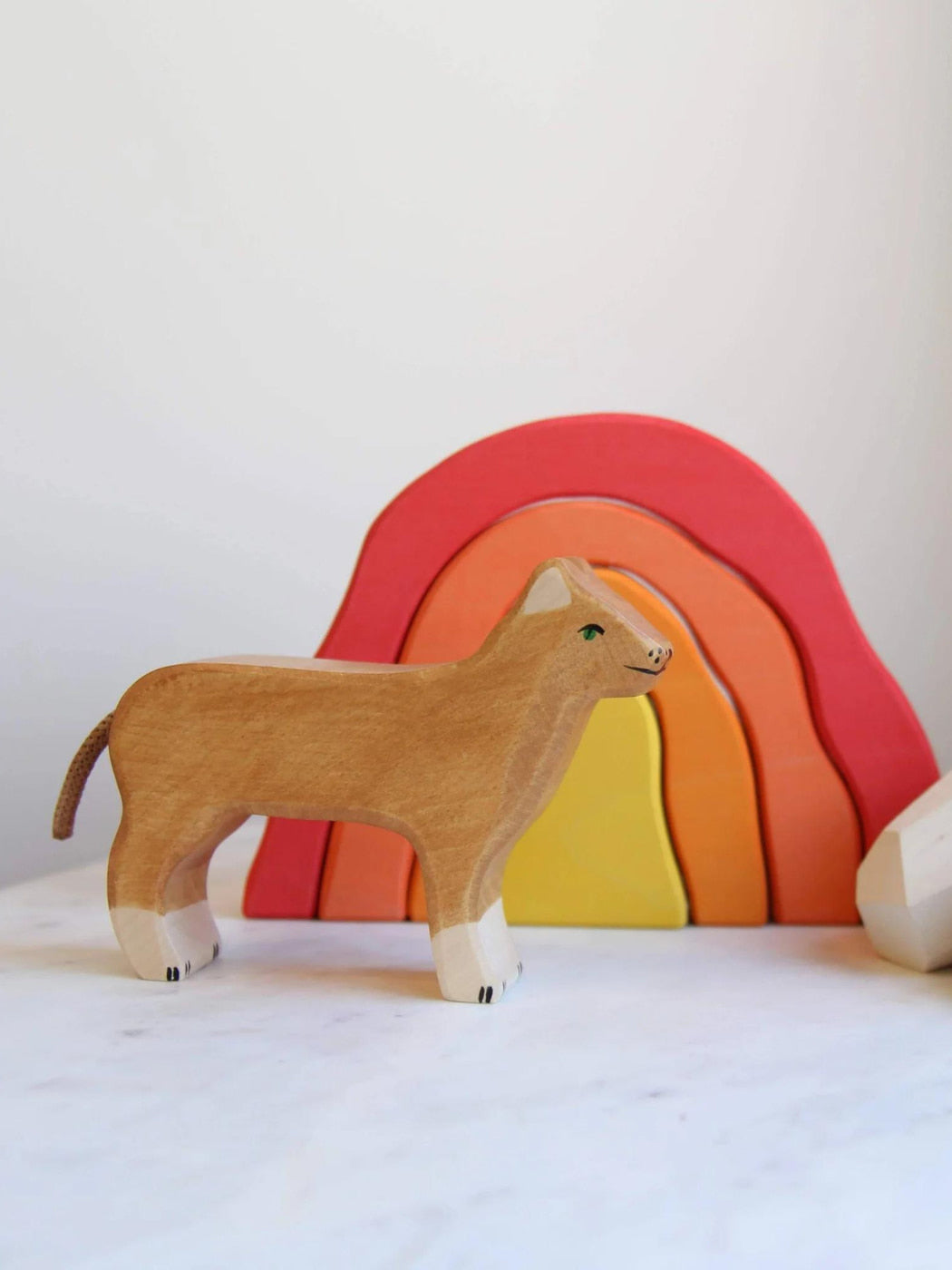 Wooden Lioness