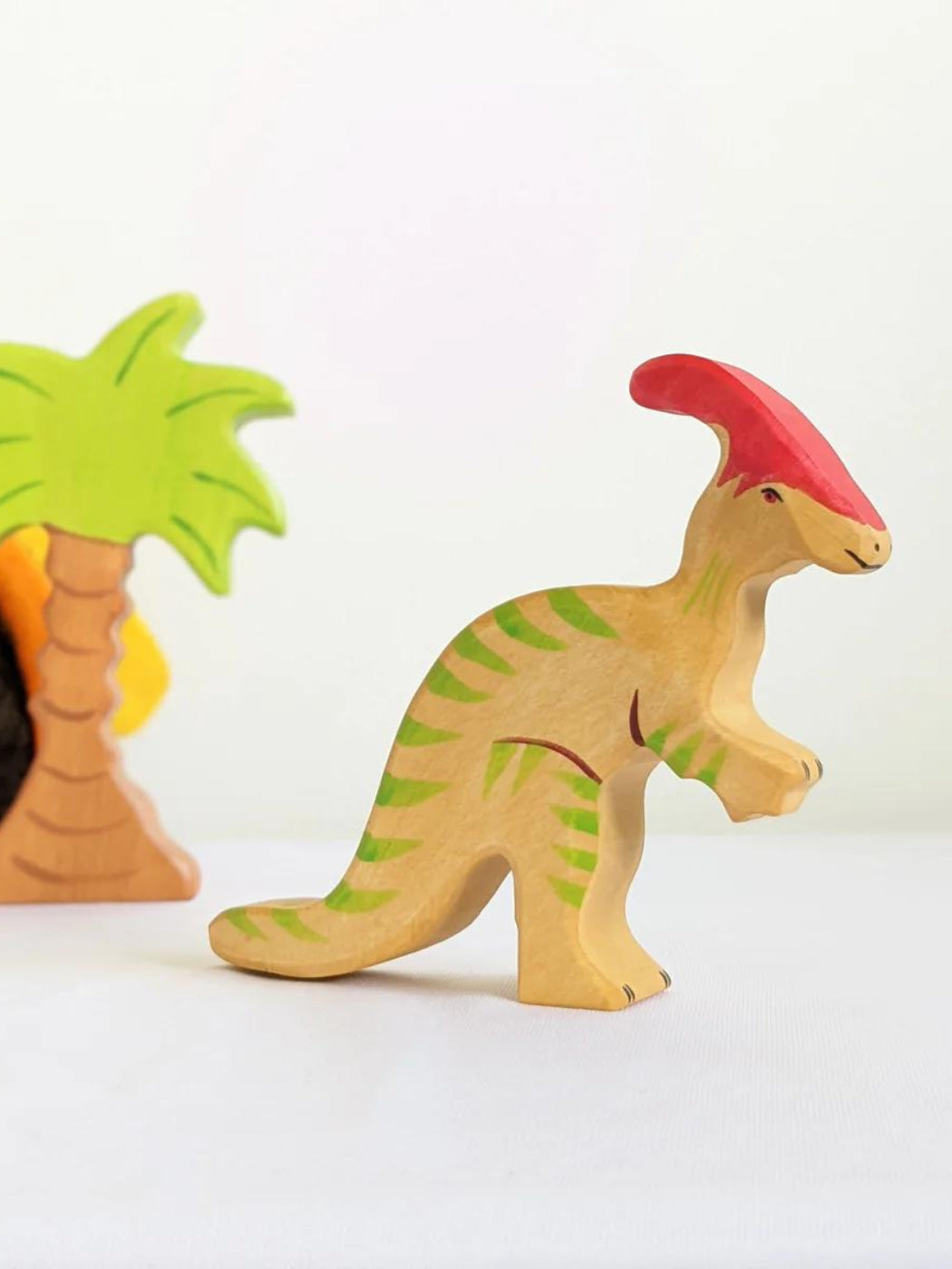 Wooden Parasaurolophus