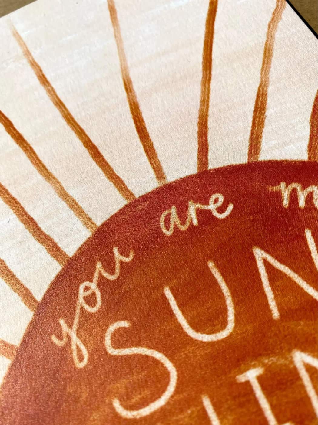 You are my Sunshine Card