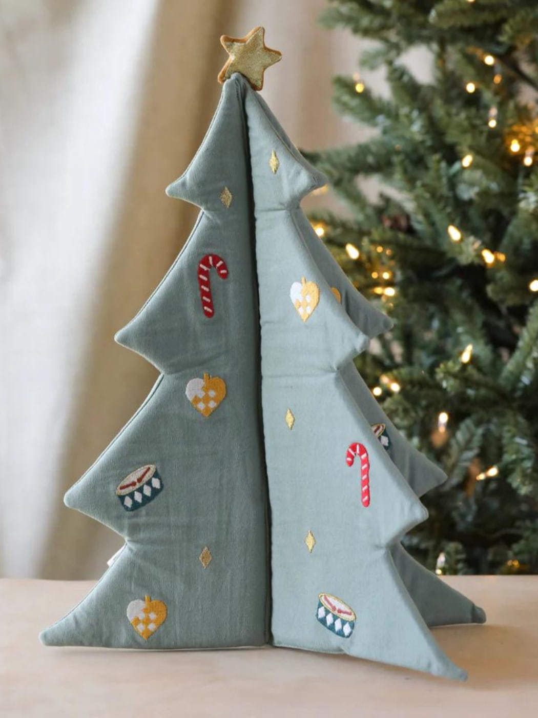 Embroidered Christmas Tree