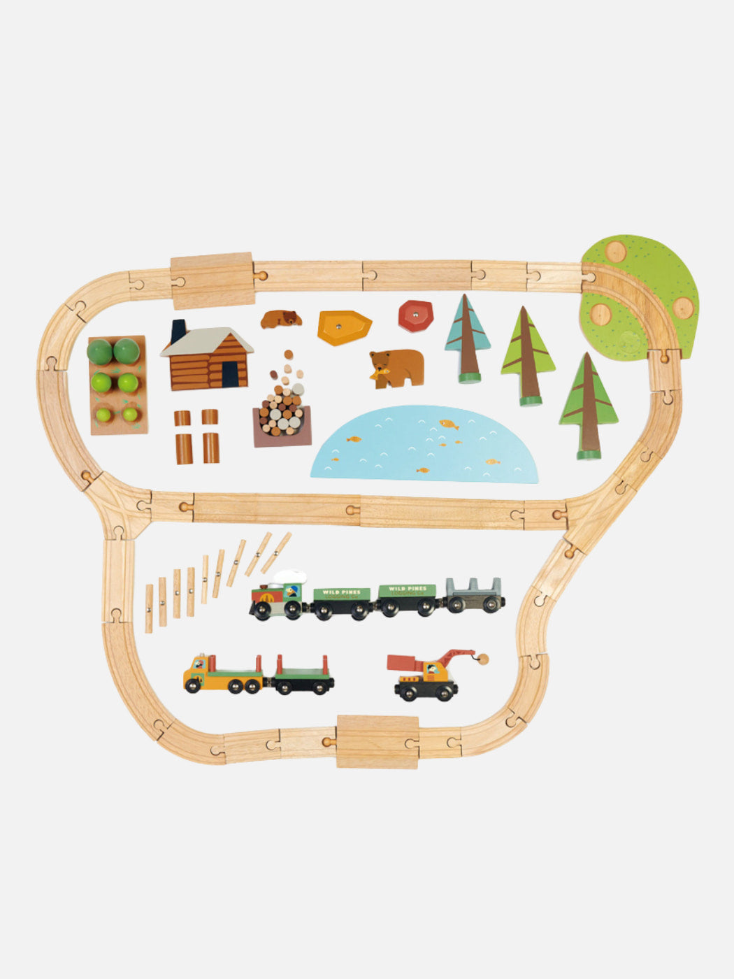 Wild Pines Train Set